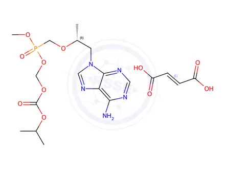 Chemical structure of Tenofovir disoproxil Impurity 10