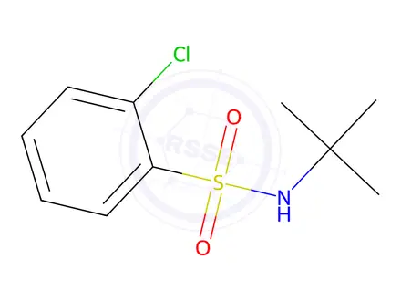 Chemical structure of N-tert-Butyl-2-chlorobenzene-1-sulfonamide