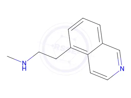 Chemical structure of 2-(Isoquinolin-5-yl)-N-methylethan-1-amine