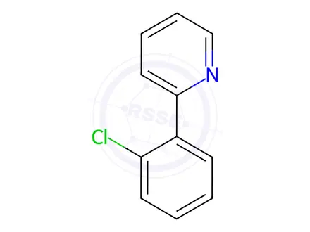Chemical structure of 2-(2-chlorophenyl) pyridine