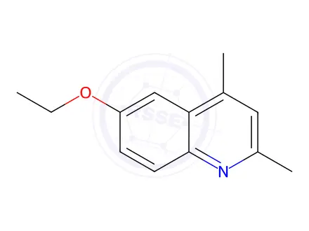 Chemical structure of 6-Ethoxy-2,4-dimethylquinoline