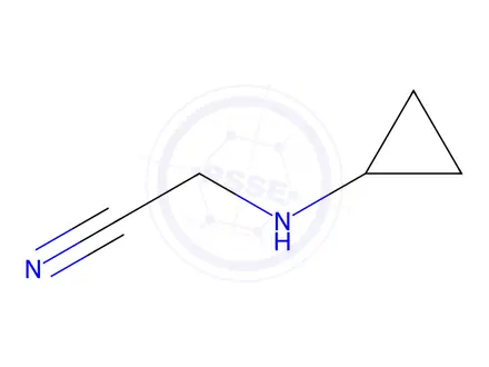 Chemical structure of Cyclopropylamino-acetonitrile