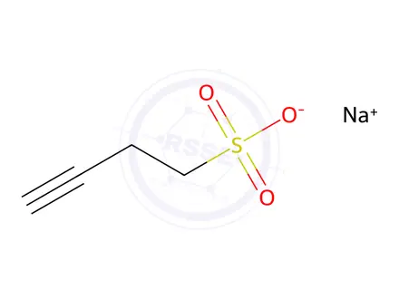 Chemical structure of Sodium but-3-yne-1-sulfonate
