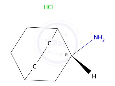 Chemical structure of (R)-Bicyclo[2.2.2]octan-2-amine hydrochloride