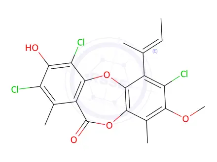 Chemical structure of NIDULIN