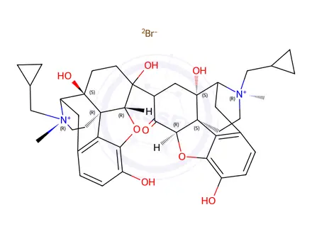 Chemical structure of N-Methyl Naltrexone Aldol Dimer DibromideDISCONTINUED
