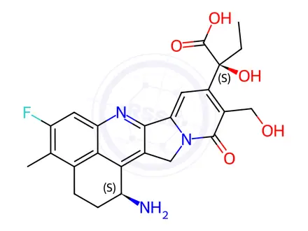 Chemical structure of Exatecan Impurity 23