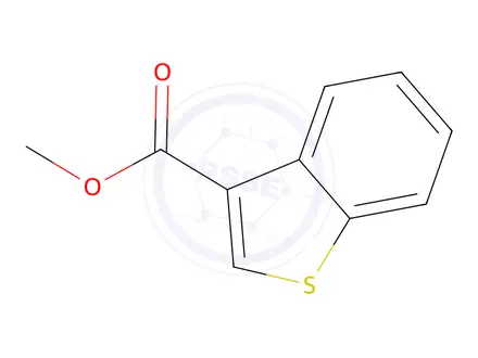 Chemical structure of Benzo[b]thiophene-3-carboxylic acid methyl ester