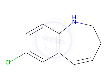 Chemical structure of 7-Chloro-2,3-dihydro-1H-benzo[b]azepine