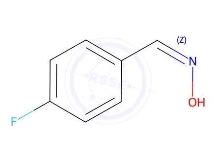 Chemical structure of 4-Fluorobenzaldehyde oxime