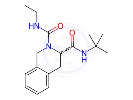 Chemical structure of N3-(tert-butyl)-N2-ethyl-3,4-dihydroisoquinoline-2,3(1H)-dicarboxamide