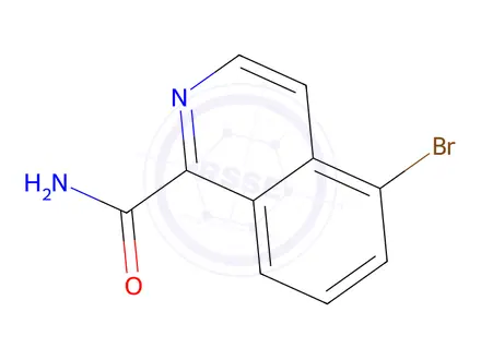 Chemical structure of 5-Bromoisoquinoline-1-carboxamide