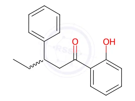 Chemical structure of 1-(2-Hydroxyphenyl)-3-phenylpentan-1-one