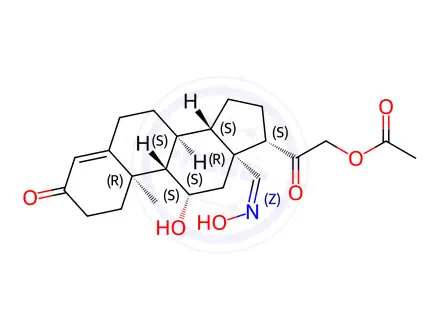 Chemical structure of Aldosterone Impurity 2