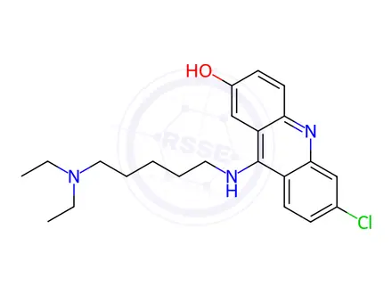 Chemical structure of Mepacrine Impurity 195