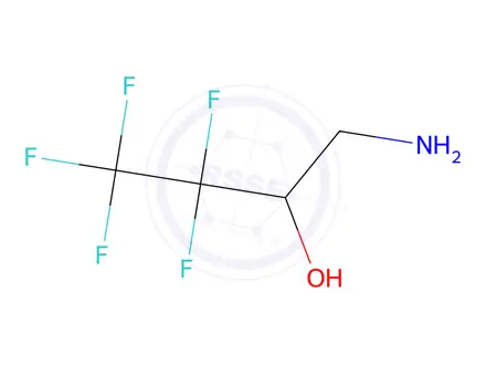 Chemical structure of 1-Amino-3,3,4,4,4-pentafluorobutan-2-ol