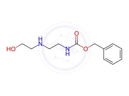 Chemical structure of benzyl 2-(2-hydroxyethylamino)ethylcarbamate