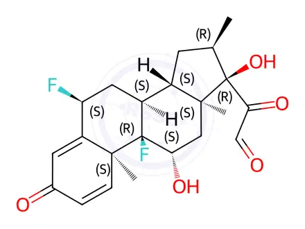Chemical structure of Flumethasone Impurity 29