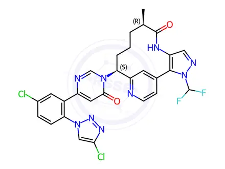 Chemical structure of Milvexian