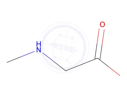 Chemical structure of Sarcosine