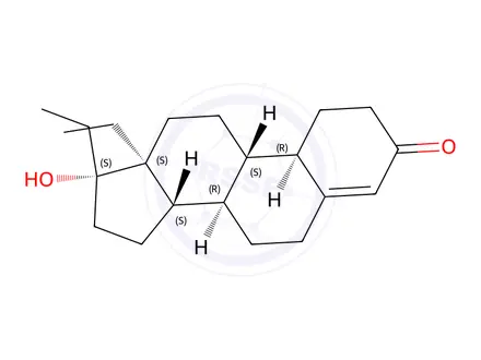Chemical structure of Testosterone Impurity 109