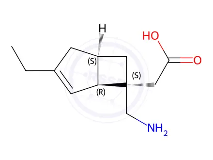 Chemical structure of Mirogabalin SRS-isomer