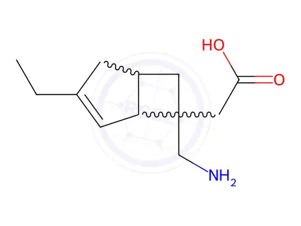 Chemical structure of rac-Mirogabalin