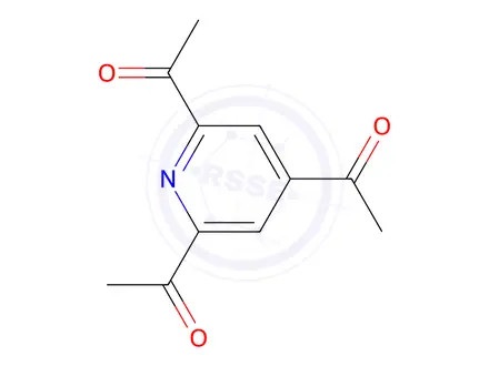 Chemical structure of 2,4,6-Triacetylpyridine