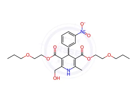 Chemical structure of Niludipine Impurity 1