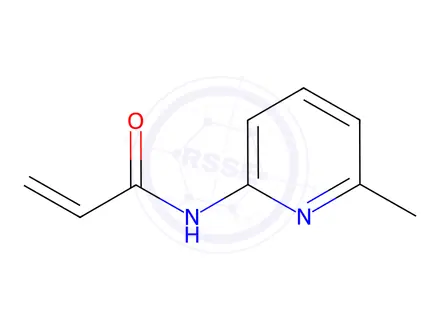 Chemical structure of N-(6-Methylpyridin-2-yl)acrylamide