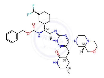 Chemical structure of Aprepitant Impurity 111
