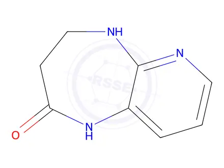 Chemical structure of 4,5-Dihydro-1H-pyrido[2,3-b][1,4]diazepin-2(3H)-one