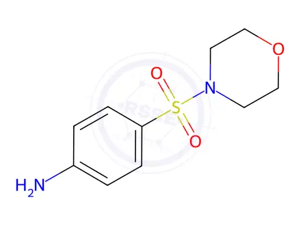 Chemical structure of 4-(morpholin-4-ylsulfonyl)aniline