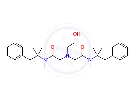 Chemical structure of Oxethazaine
