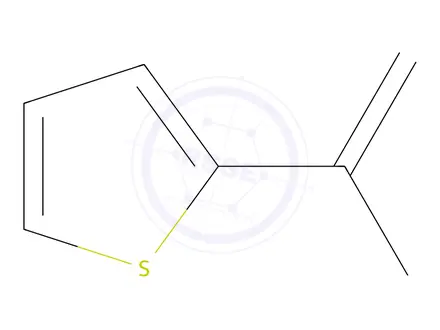 Chemical structure of 2-(Prop-1-en-2-yl)thiophene