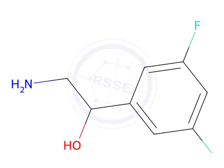 Chemical structure of 2-AMINO-1-(3,5-DIFLUOROPHENYL)ETHANOL