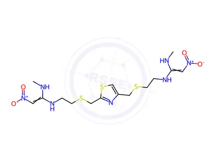 Chemical structure of Nizatidine EP Impurity F