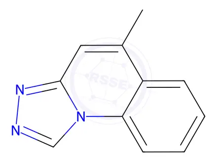 Chemical structure of 5-Methyl-s-triazolo[4,3-a]quinoline