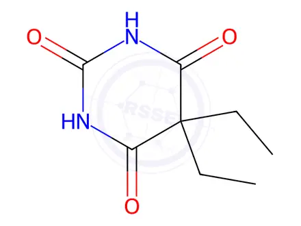 Chemical structure of Barbital