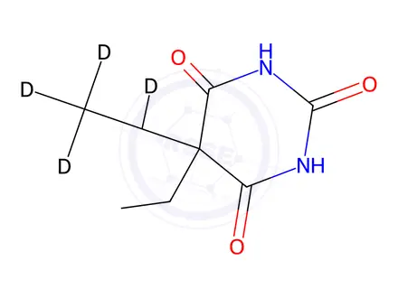 Chemical structure of Barbital D5