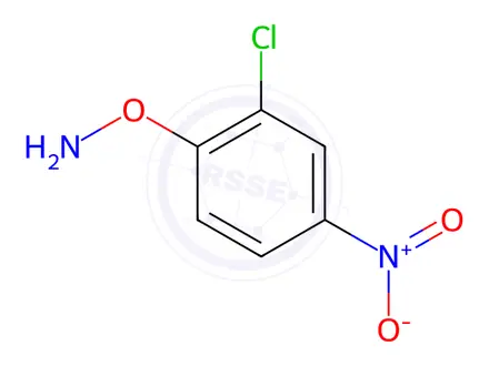 Chemical structure of O-(2-chloro-4-nitrophenyl)hydroxylamine