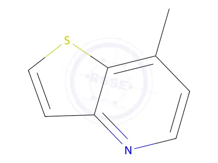 Chemical structure of 7-Methylthieno[3,2-b]pyridine