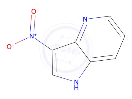 Chemical structure of 3-Nitro-1H-pyrrolo[3,2-b]pyridine