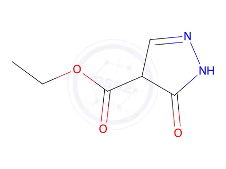 Chemical structure of Ethyl 5-oxo-4,5-dihydro-1H-pyrazole-4-carboxylate