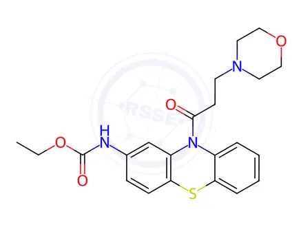 Chemical structure of Moricizine