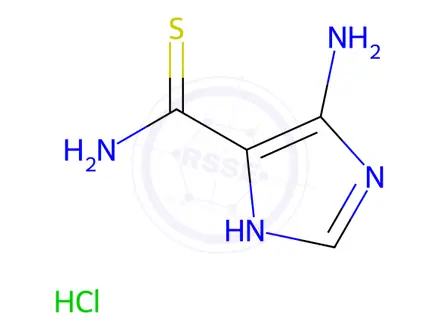 Chemical structure of 4-Aminoimidazole-5-thiocarboxamide
