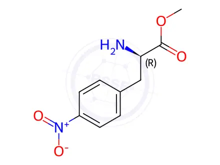 Chemical structure of METHYL (2R)-2-AMINO-3-(4-NITROPHENYL)PROPANOATE