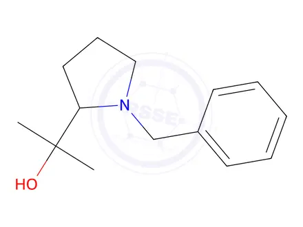 Chemical structure of 2-(1-benzylpyrrolidin-2-yl)propan-2-ol