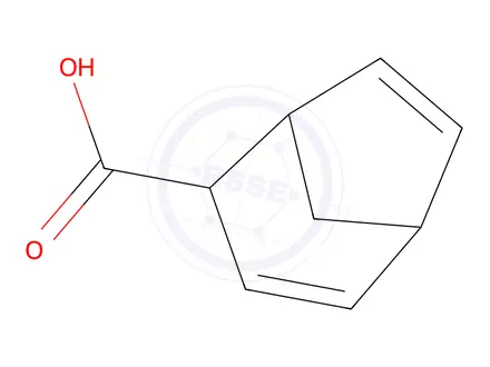 Chemical structure of Bicyclo[3.2.1]octa-3,6-diene-2-carboxylic acid (8CI)
