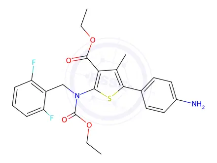 Chemical structure of Relugolix Impurity 63